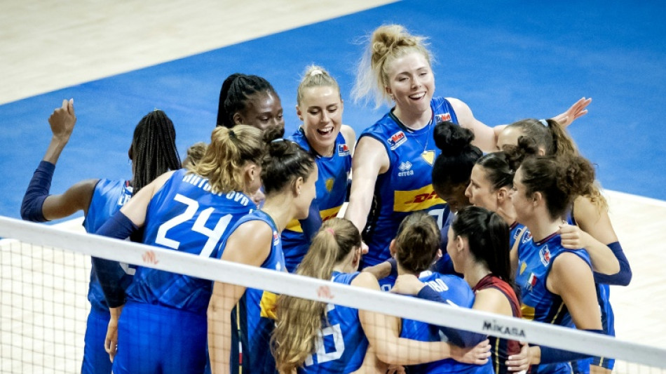 Italia gana a Brasil y repite t&iacute;tulo en la Liga de Naciones femenina de voleibol