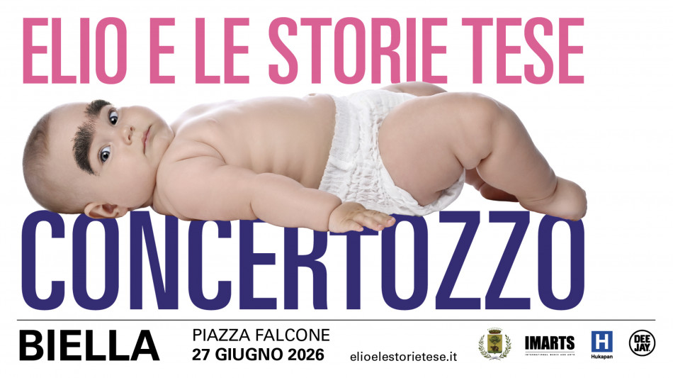 Il Concertozzo di Elio e le Storie Tese nel 2026 fa tappa a Biella