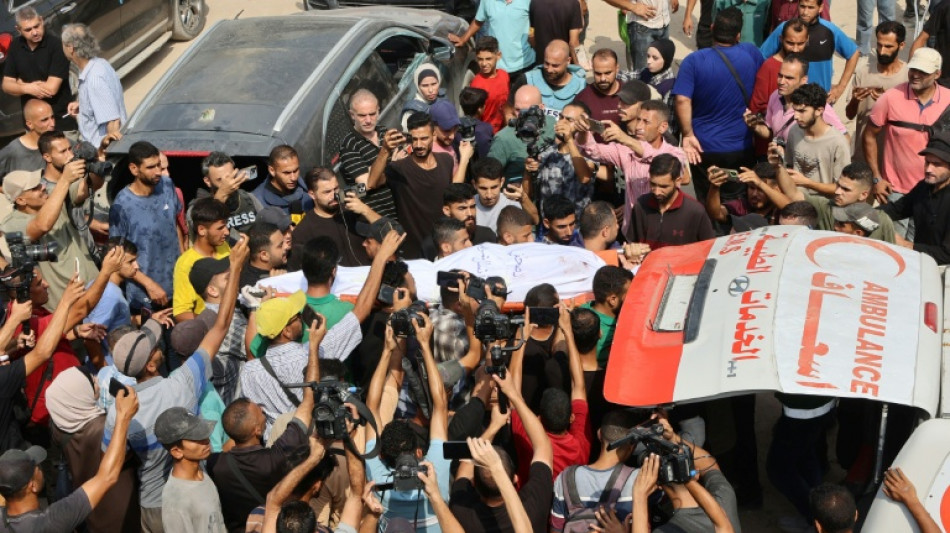 Gazans mourn Al Jazeera staff killed by Israel