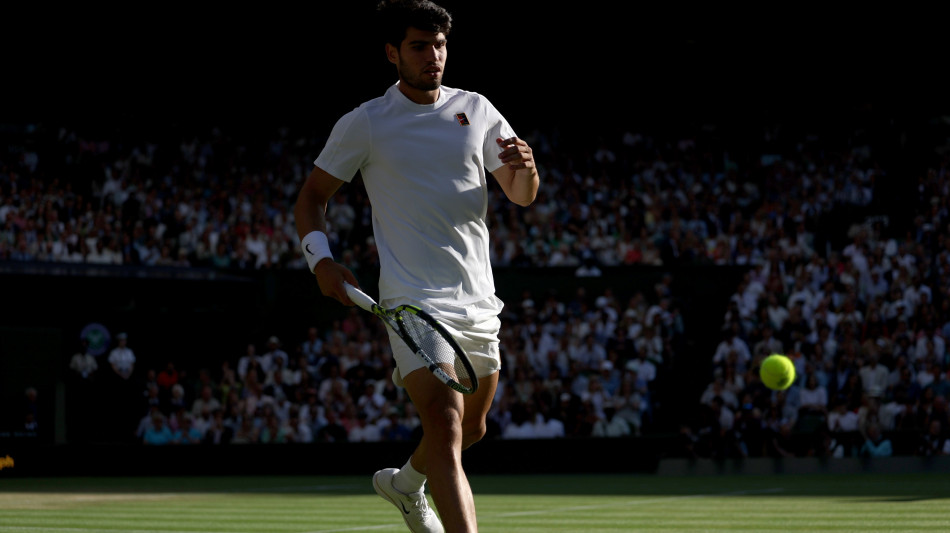 Wimbledon: Alcaraz in semifinale, affronterà Fritz