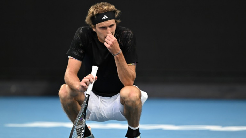 Struggling Zverev dumped out in Australian Open round two