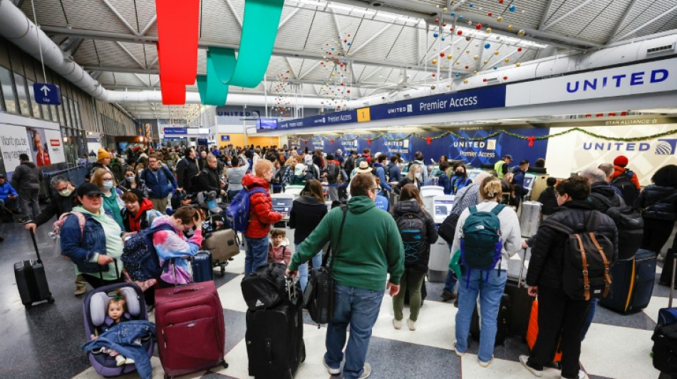 Etats-Unis: juste avant No&euml;l, une temp&ecirc;te provoque froid polaire et fortes perturbations