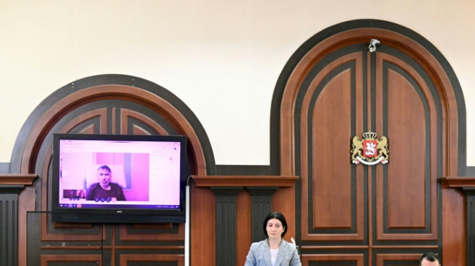 G&eacute;orgie: l'ex-pr&eacute;sident Saakachvili tr&egrave;s affaibli lors d'une audience