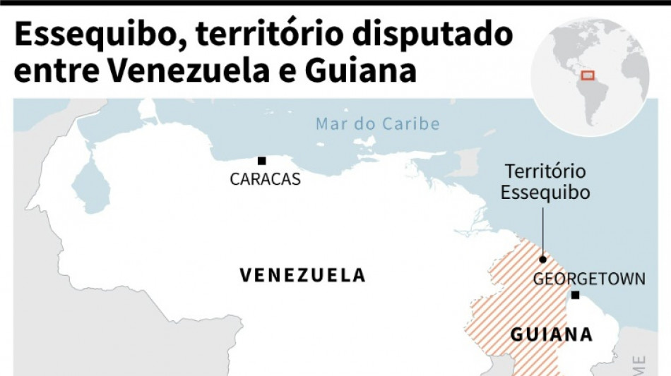 Brasil est&aacute; 'preocupado' com tens&otilde;es entre Venezuela e Guiana