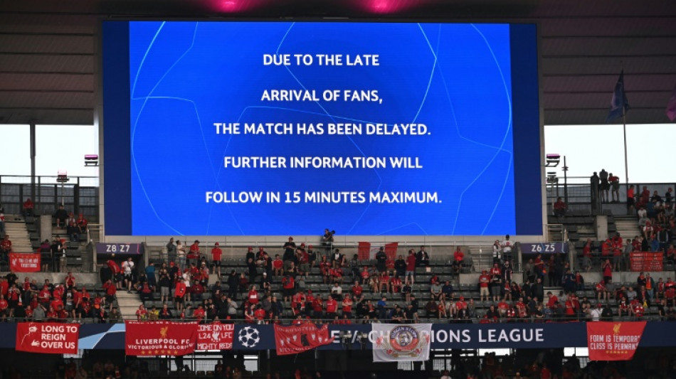 El caos de la final de la Champions provoc&oacute; "un grave da&ntilde;o" a la imagen de Francia