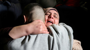 L&aacute;grimas de alegr&iacute;a y abrazos tras la liberaci&oacute;n de prisioneros palestinos