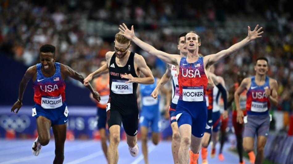 Athl&eacute;tisme: l'Am&eacute;ricain Cole Hocker champion olympique du 1.500 m, Ingebrigtsen 4e