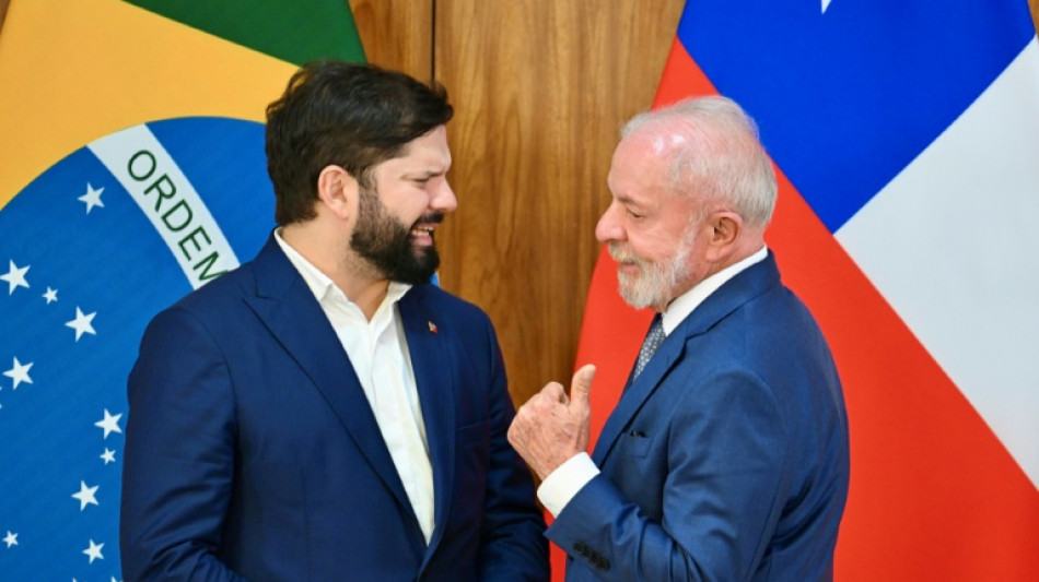 Lula e Boric criticam pol&iacute;ticas comerciais de Trump