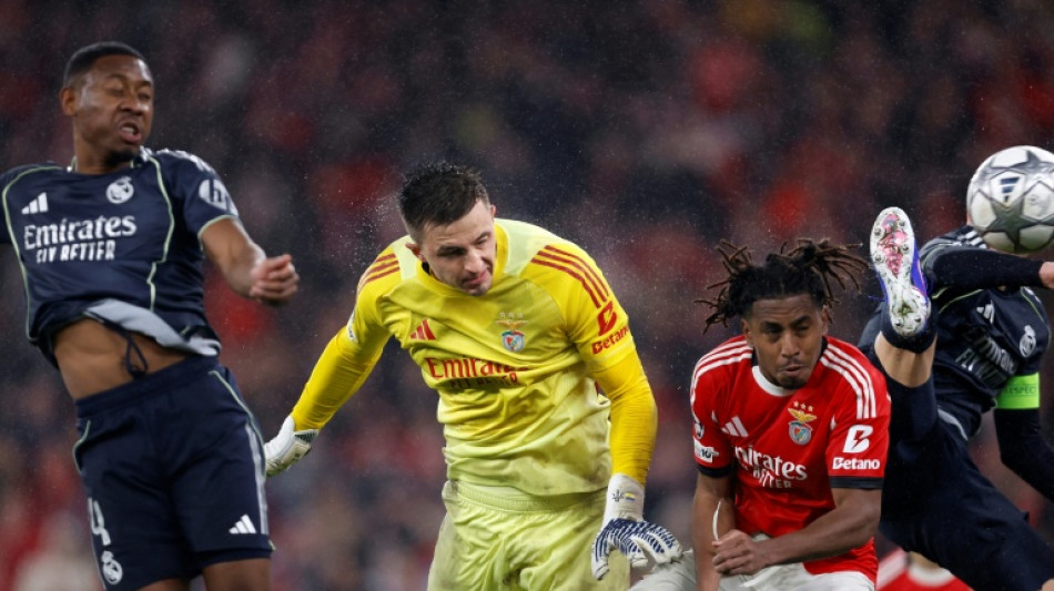 Ligue des champions: battu par Benfica, le Real contraint aux barrages