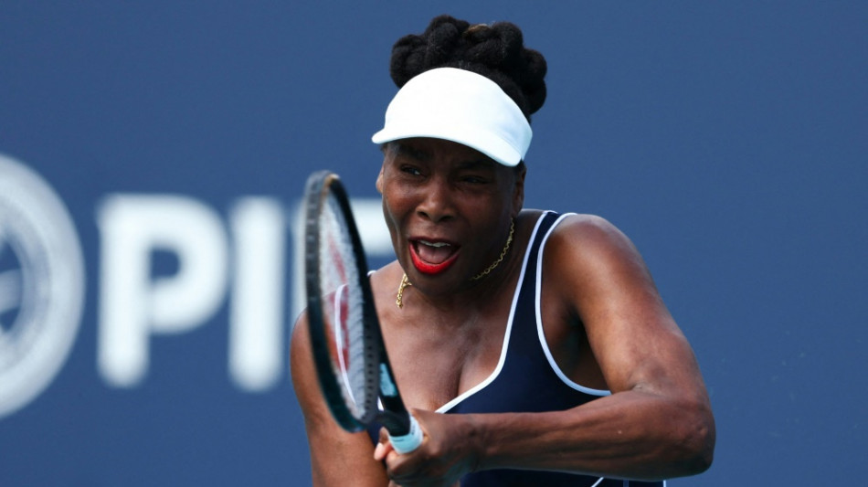 Venus Williams für US-Open-Mixedturnier gemeldet