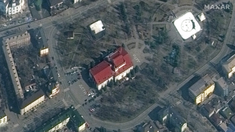 Zivilisten im Visier - Ersch&uuml;tterung &uuml;ber Angriff auf Theater in Mariupol