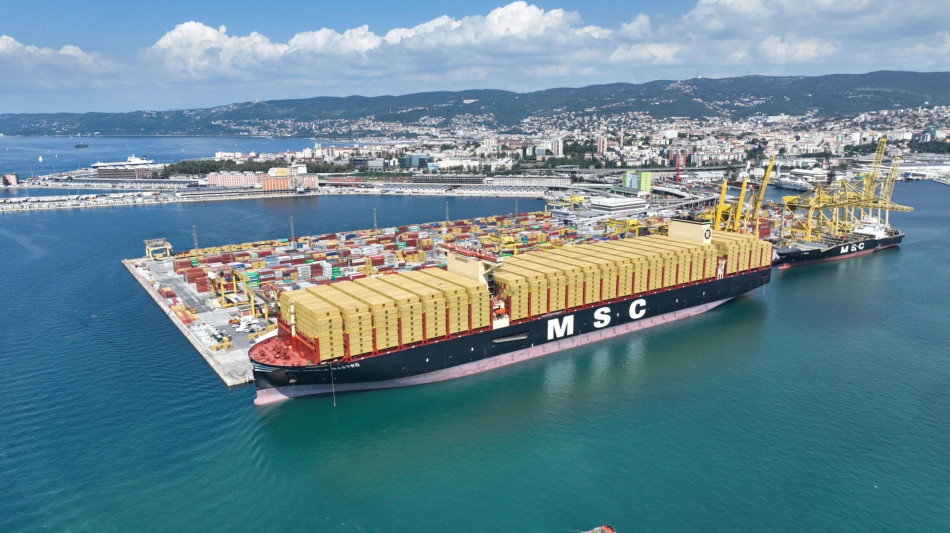 Via a nuovo servizio Dragon MSC, Porto Trieste &egrave; nella 'rotazione'