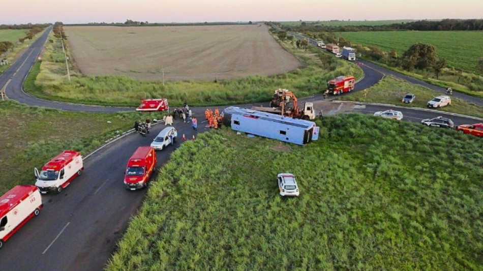 Once muertos, entre ellos dos ni&ntilde;os, en un accidente de bus en Brasil 