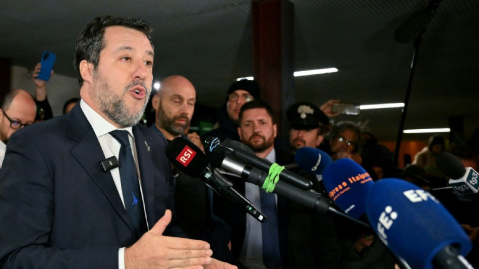Matteo Salvini, absuelto en un juicio en Italia por bloquear en el mar un barco que rescat&oacute; a migrantes