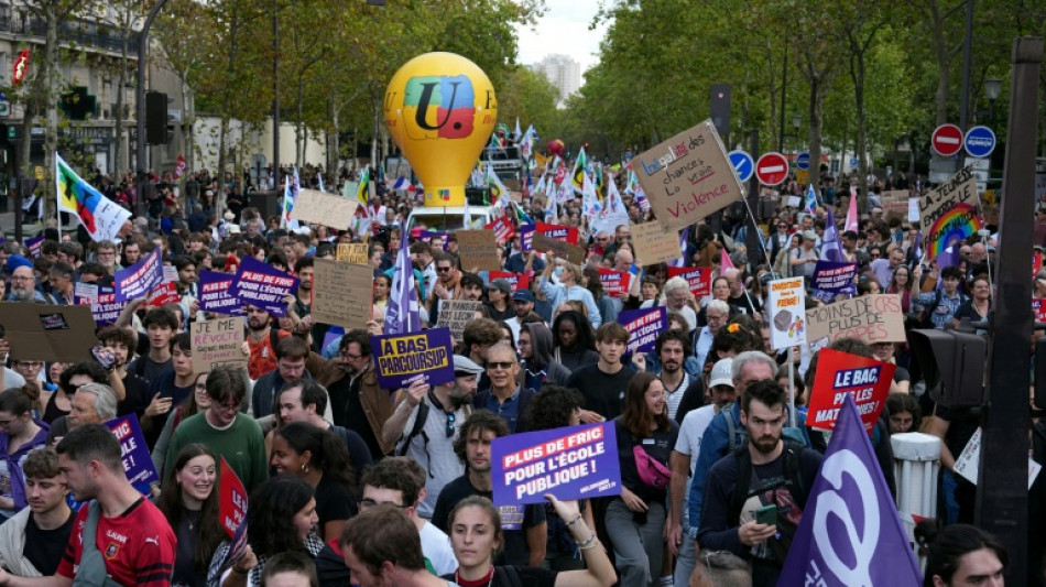France roiled by marches in support of protesting students