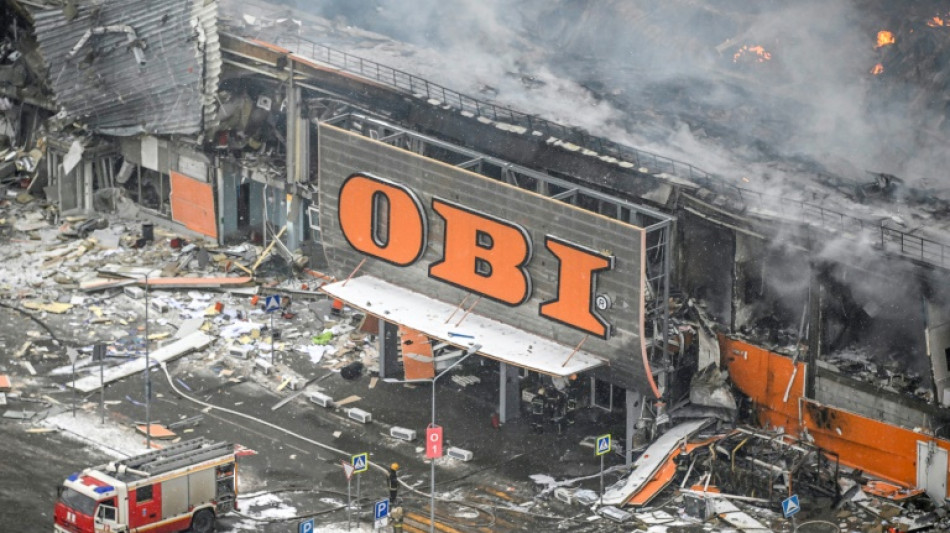 Ein Toter bei Gro&szlig;brand in Einkaufszentrum in Vorort von Moskau