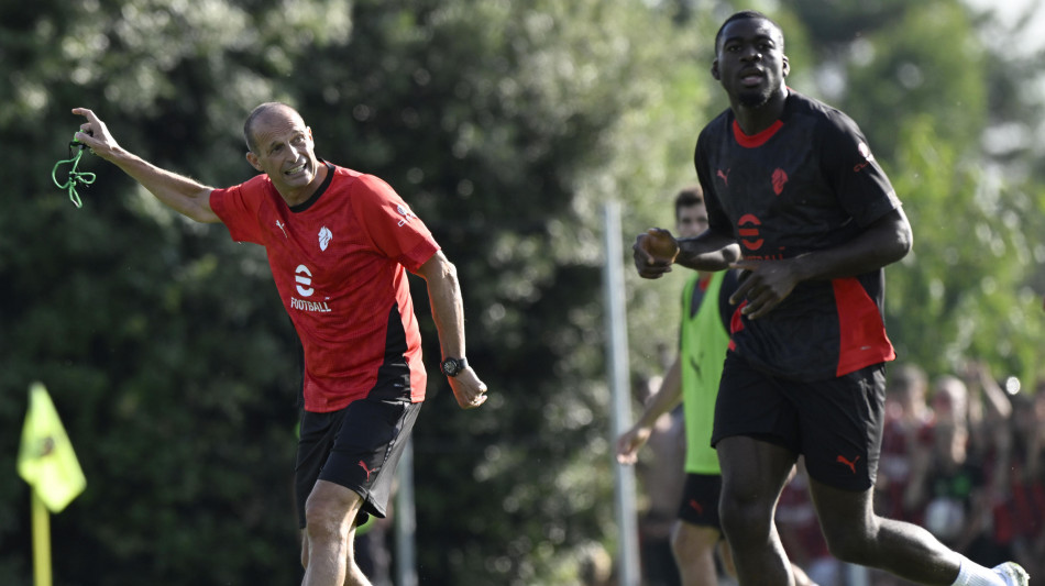 Allegri 'al Milan non potevo dire no, amo questa squadra'