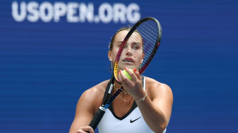 Sabalenka, Djokovic into US Open round two as fuming Medvedev exits