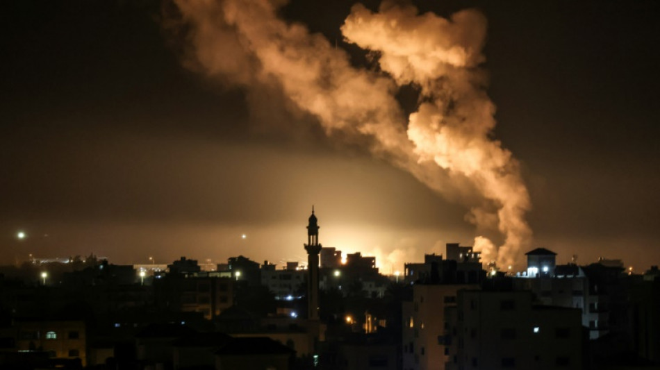 Gaza: frappes a&eacute;riennes isra&eacute;liennes sur un complexe militaire souterrain du Hamas