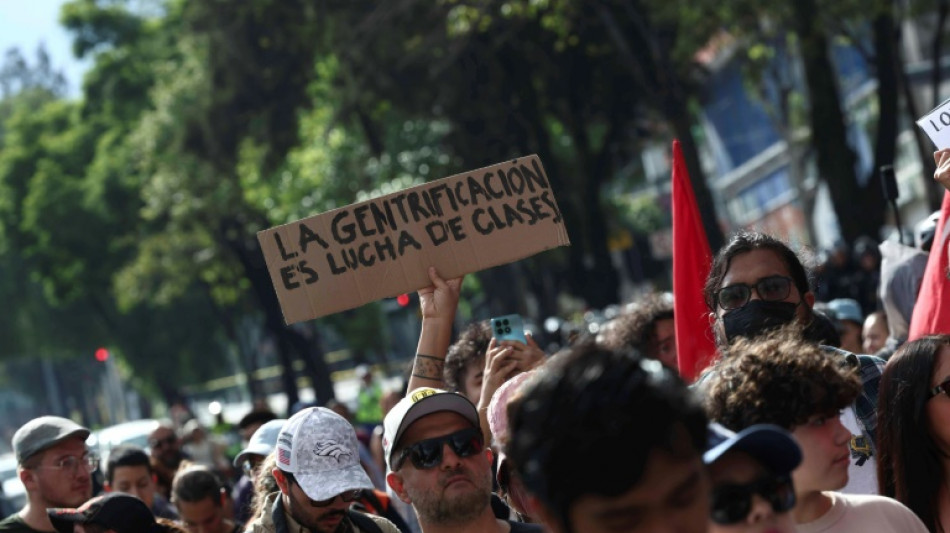Proteste in Mexiko-Stadt gegen Gentrifizierung im Zuge der Fußball-WM 2026