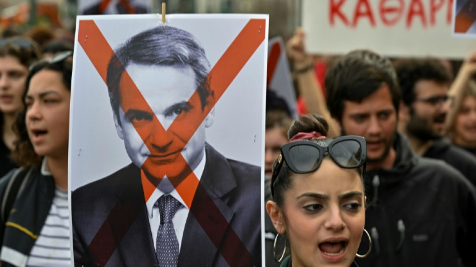 Nach Zugungl&uuml;ck in Griechenland demonstrieren erneut Tausende gegen die Regierung