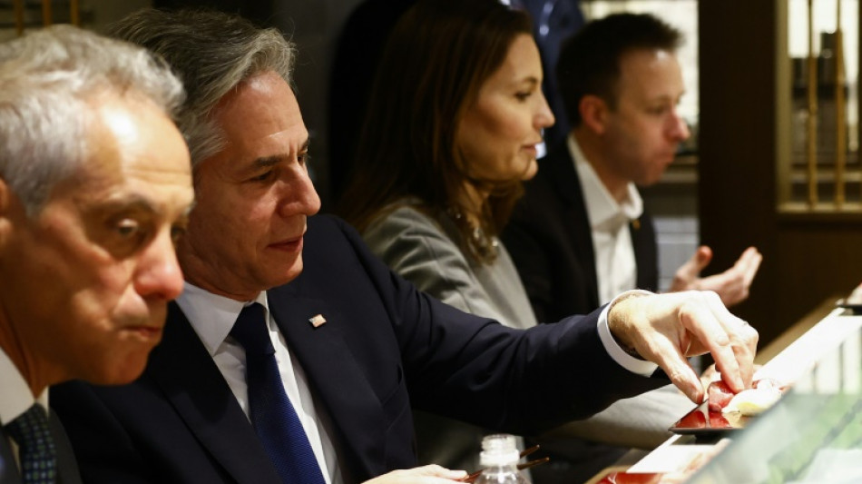 Blinken defiende la solidez de las relaciones EEUU-Jap&oacute;n pese a disputa sobre sider&uacute;rgica