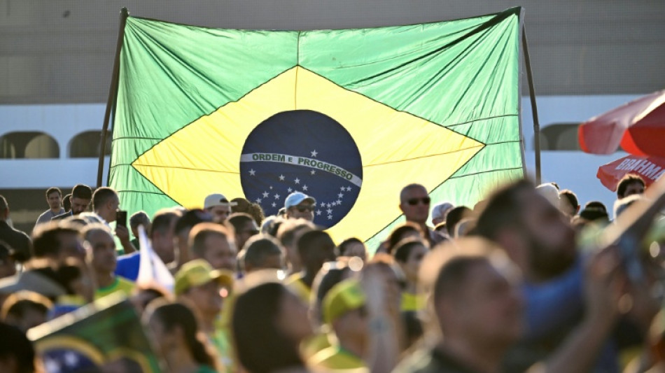 Partidarios de Bolsonaro marchan en Brasilia para exigir una amnist&iacute;a a su l&iacute;der