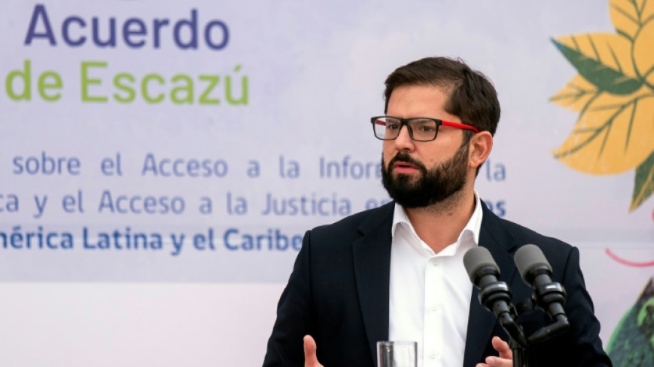 Presidente Boric env&iacute;a al Congreso la adhesi&oacute;n de Chile a acuerdo ambiental regional