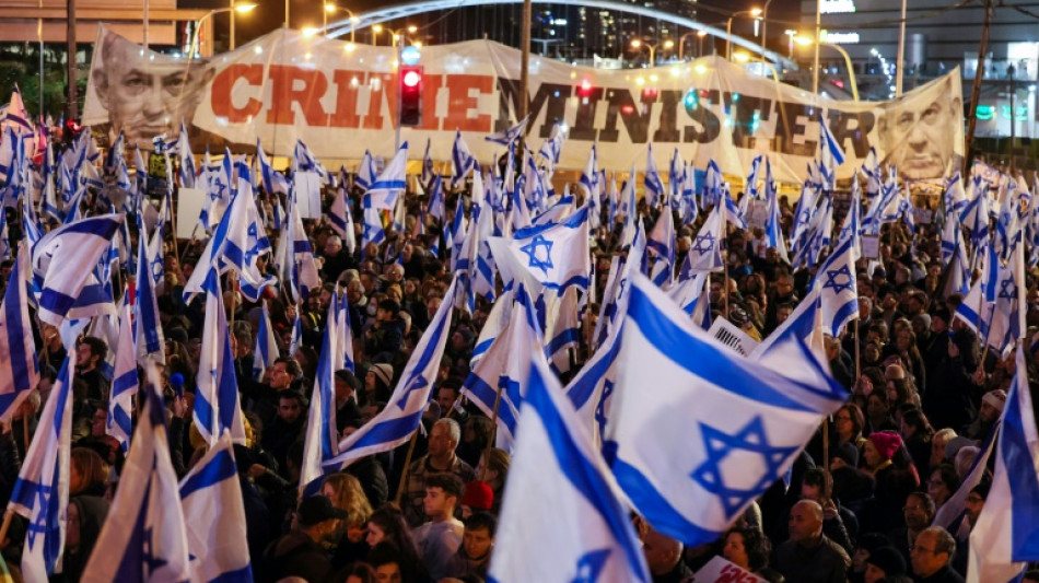 Zehntausende Israelis demonstrieren erneut gegen umstrittene Justizreform