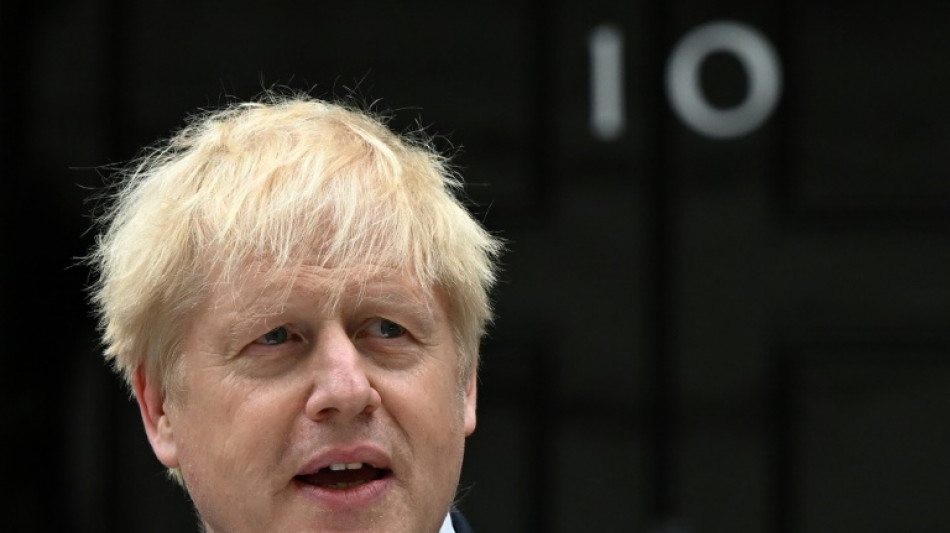 Britischer Ex-Premier Johnson tritt wegen "Partygate"-Untersuchung zur&uuml;ck