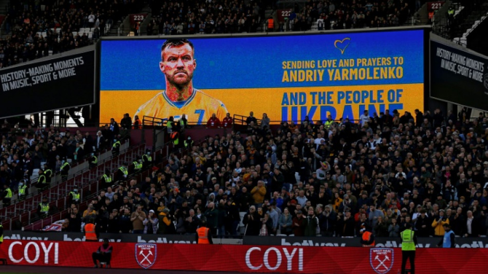 Chine: pas de Premier League &agrave; cause des marques de soutien &agrave; l'Ukraine