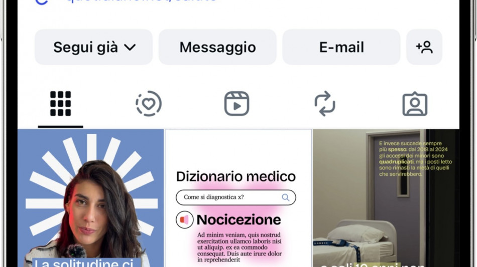 'La disinformazione non è salute'. Qn Salus arriva su Instagram