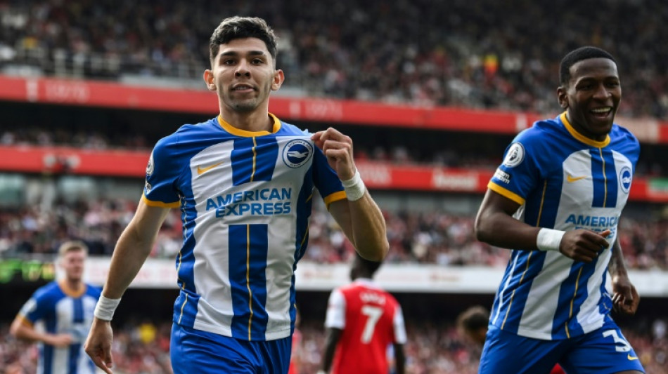 Man City on brink of title after Arsenal rocked by Brighton