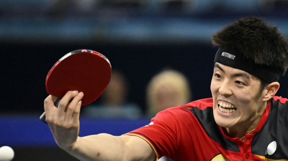 Tischtennis-M&auml;nner feiern WM-Auftaktsieg gegen Kasachstan
