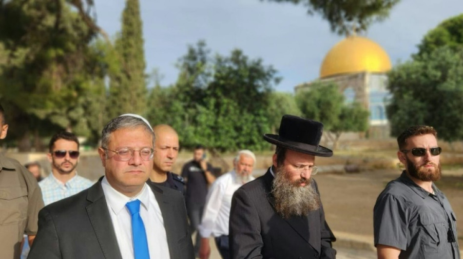 Un ministro israel&iacute; de extrema derecha visita la Explanada de las Mezquitas en Jerusal&eacute;n