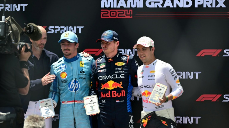 F1: nouvelle victoire pour Verstappen lors du sprint &agrave; Miami