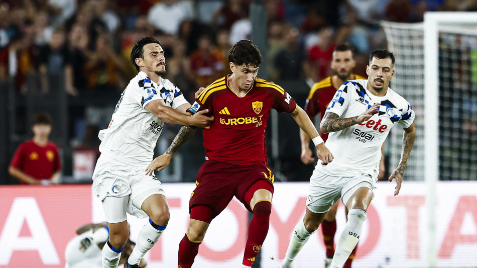 Serie A: Hermoso e Soul&eacute;, all'Olimpico la Roma ribalta l'Atalanta nel finale