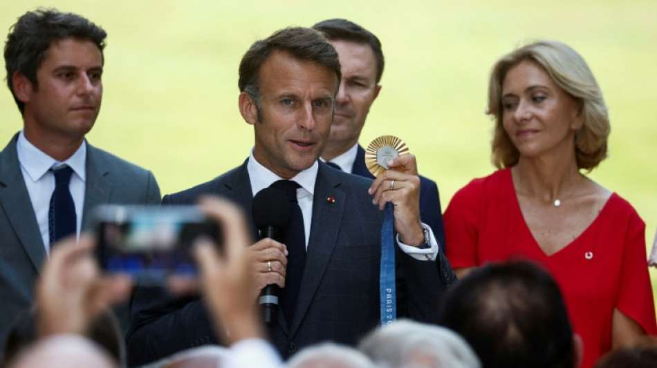 Jogos Ol&iacute;mpicos mostraram 'a verdadeira cara da Fran&ccedil;a', diz Macron