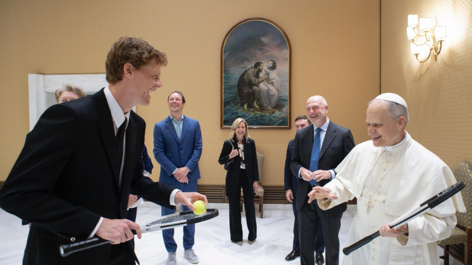 Sinner 'un onore immenso incontrare il Papa'