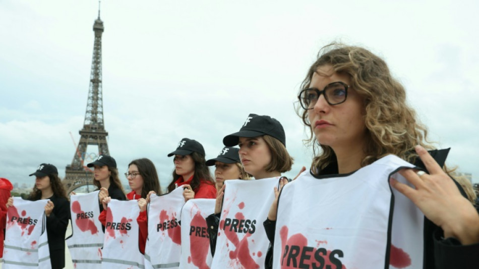 Dos informes denuncian la muerte de periodistas por el ej&eacute;rcito israel&iacute;, aunque las cifras difieren