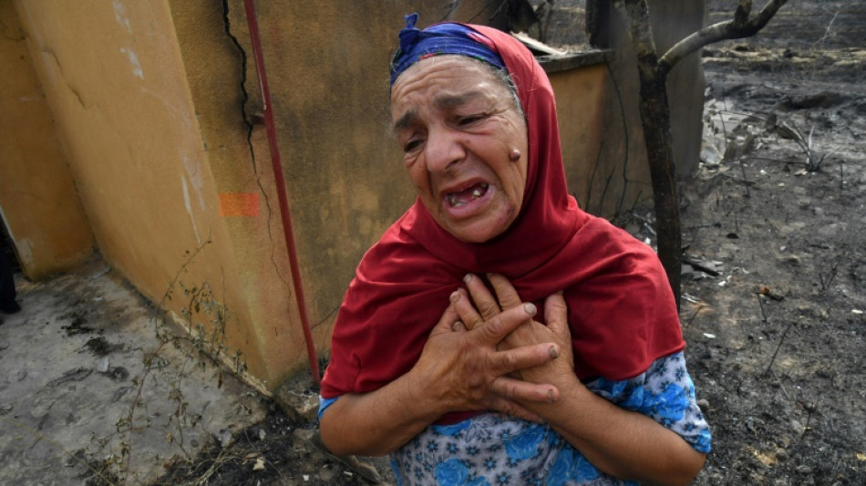 Desolaci&oacute;n en Argelia tras los incendios que dejaron 38 muertos