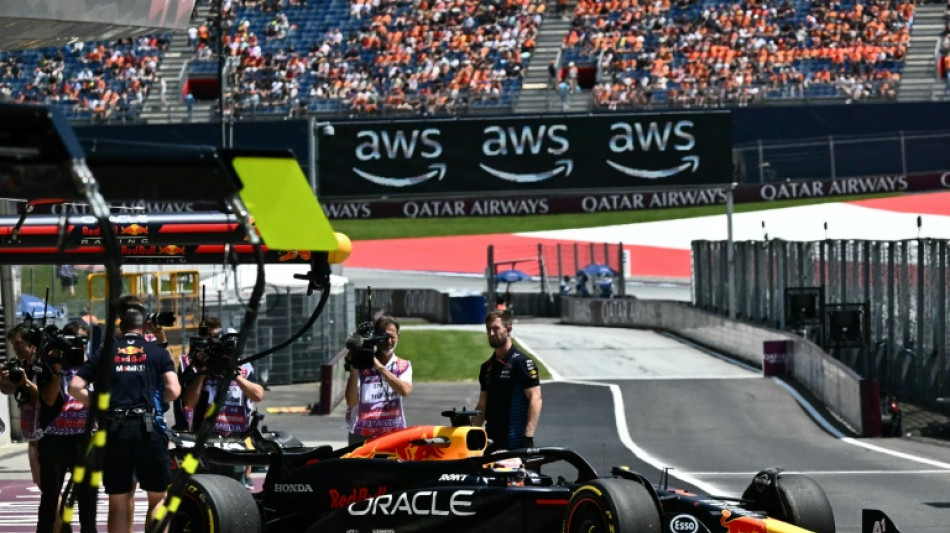 Verstappen on top in Austria after Norris runs off in practice&nbsp;&nbsp;
