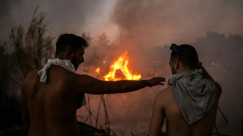 Gr&egrave;ce: renforts europ&eacute;ens attendus pour l'incendie pr&egrave;s d'Ath&egrave;nes