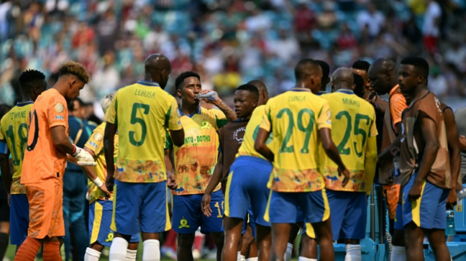 Con un fútbol para "inspirar", Mamelodi Sundowns dejó su huella en el Mundial