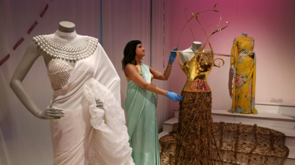 La r&eacute;invention du sari au coeur d'une exposition &agrave; Londres