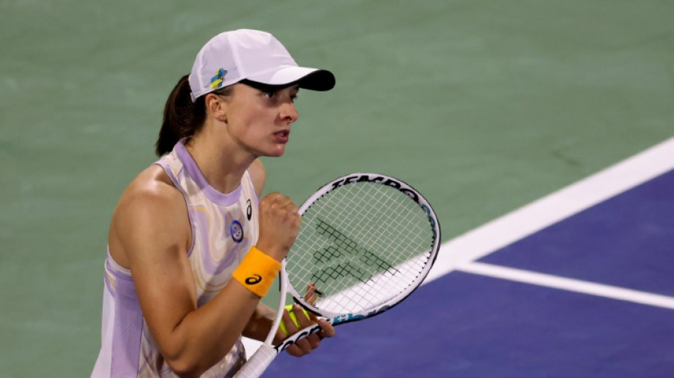 Swiatek extends perfect record over Gauff to reach Dubai final