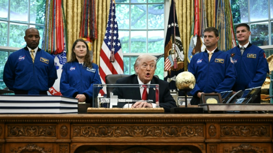 Trump says US has 'a shot' at crewed Moon landing before presidency ends
