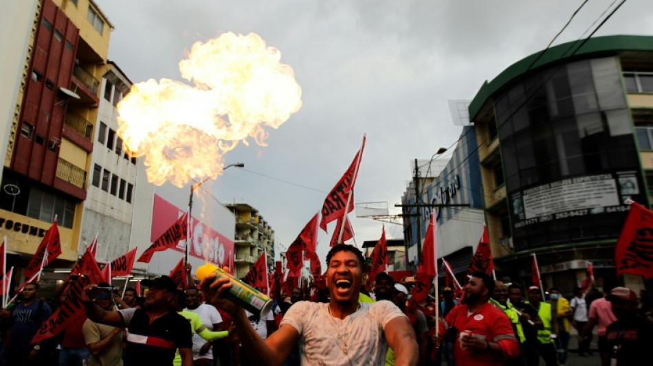 Nuevas protestas en Panam&aacute; pese al anuncio de bajada de combustibles y alimentos