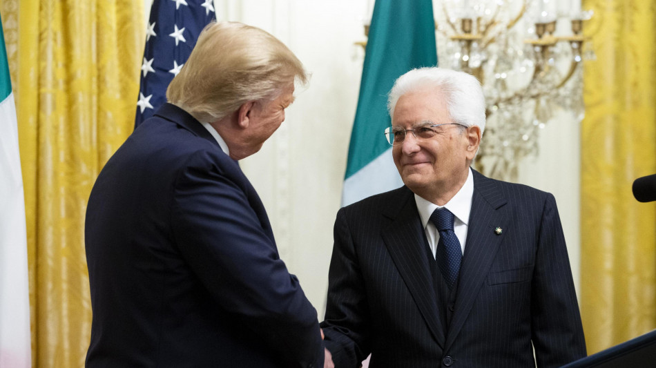 Mattarella a Trump,vincolo transatlantico centrale per pace