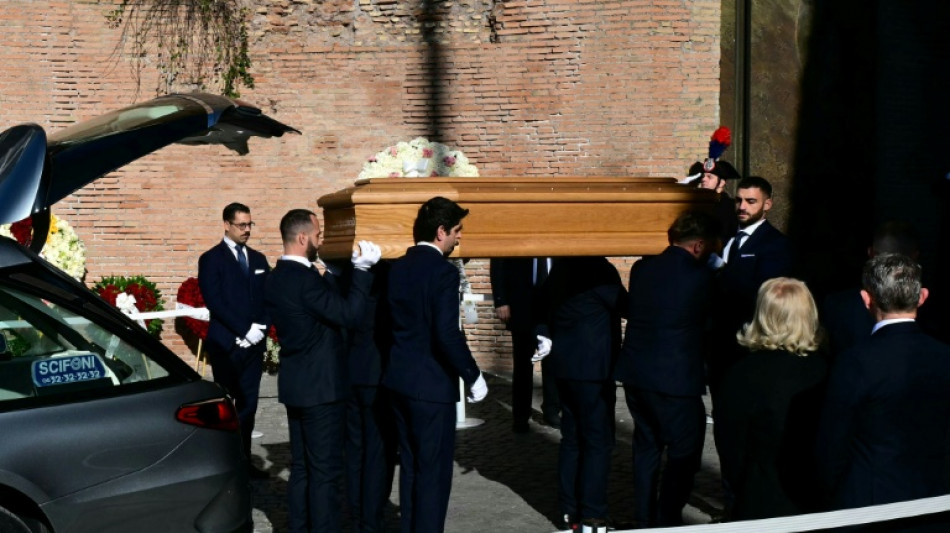 Stars turn out for Valentino's funeral in Rome